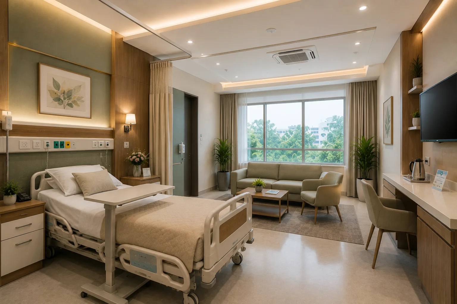 Hospital-private-room