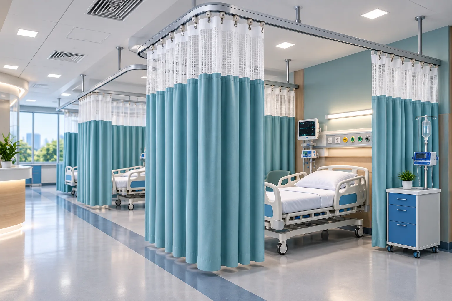 hospital-privicy-curtain-system