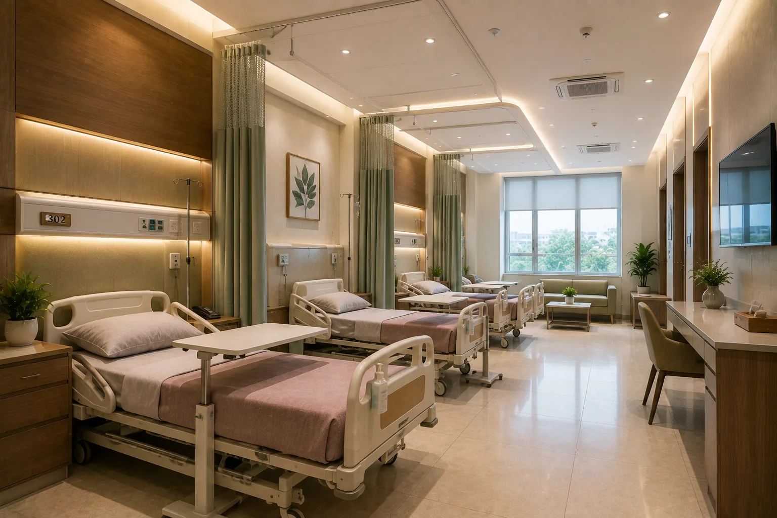 Hospital-Ward-interior-design
